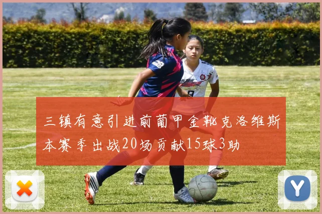 三镇有意引进前葡甲金靴克洛维斯本赛季出战20场贡献15球3助